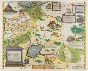Karte des Russischen Reiches, 1588